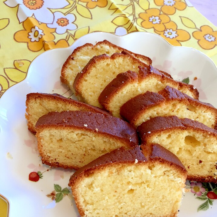 シンプルな材料で 失敗なしのパウンドケーキ レシピ 作り方 By はちまる00 楽天レシピ シンプルな材料で 失敗なしのパウンドケーキ レシピ 作り方 By はちまる00 楽天レシピ